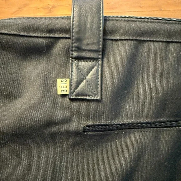 BEIS The Original Weekender Black Travel Bag Luggage Carry-On Vacation - Picture 3 of 11